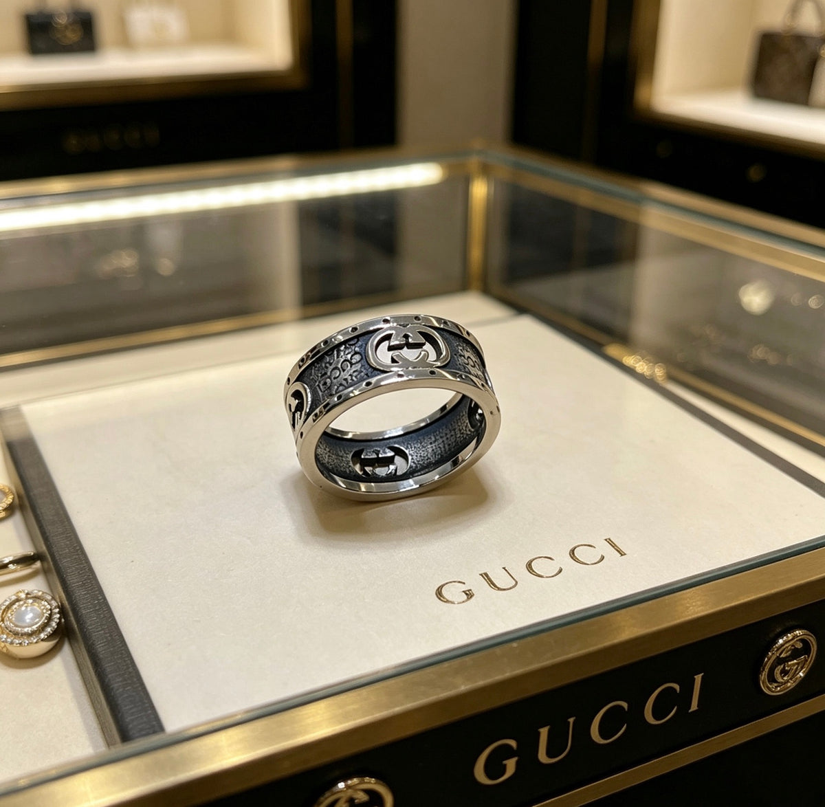 double g Ring for men - alternate angle view 5