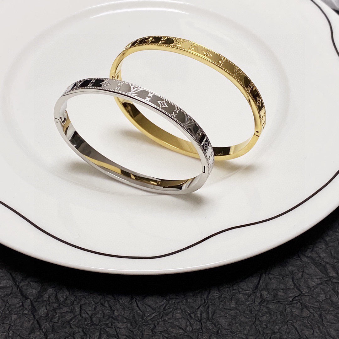 unisex Bangle for men - alternate angle view 2