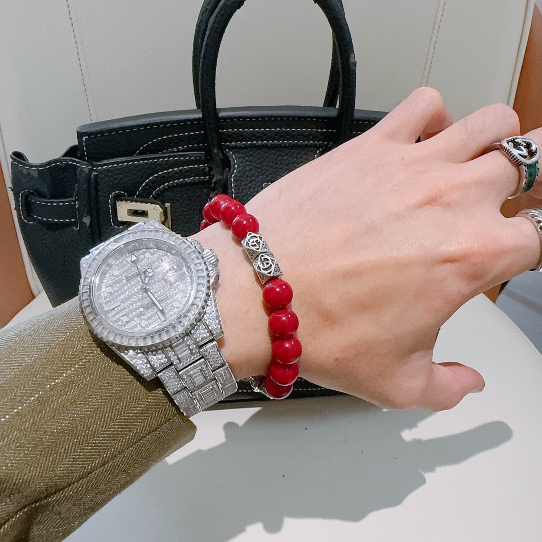 antique Bracelet for men - alternate angle view 9