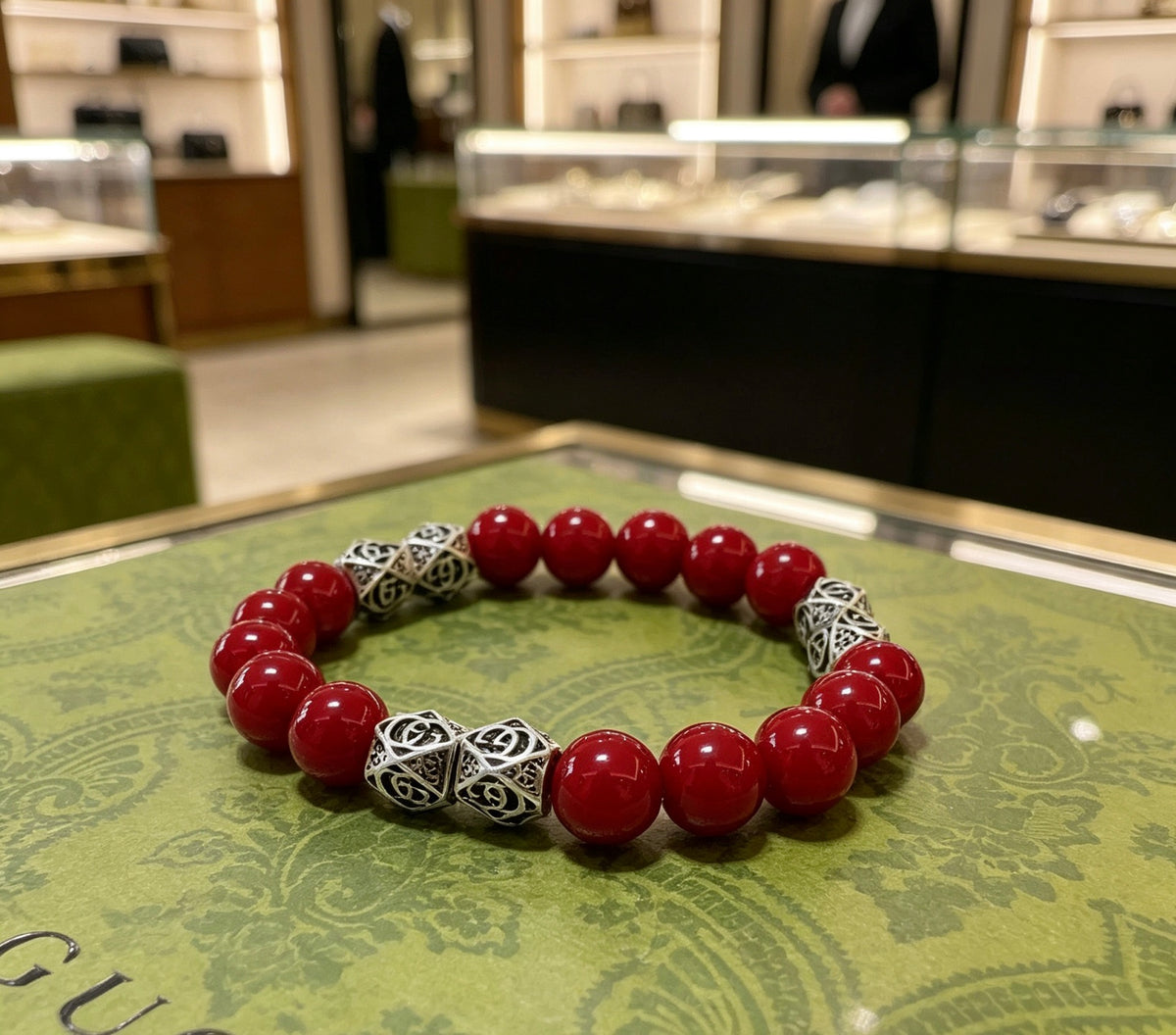 antique Bracelet for men - alternate angle view 2