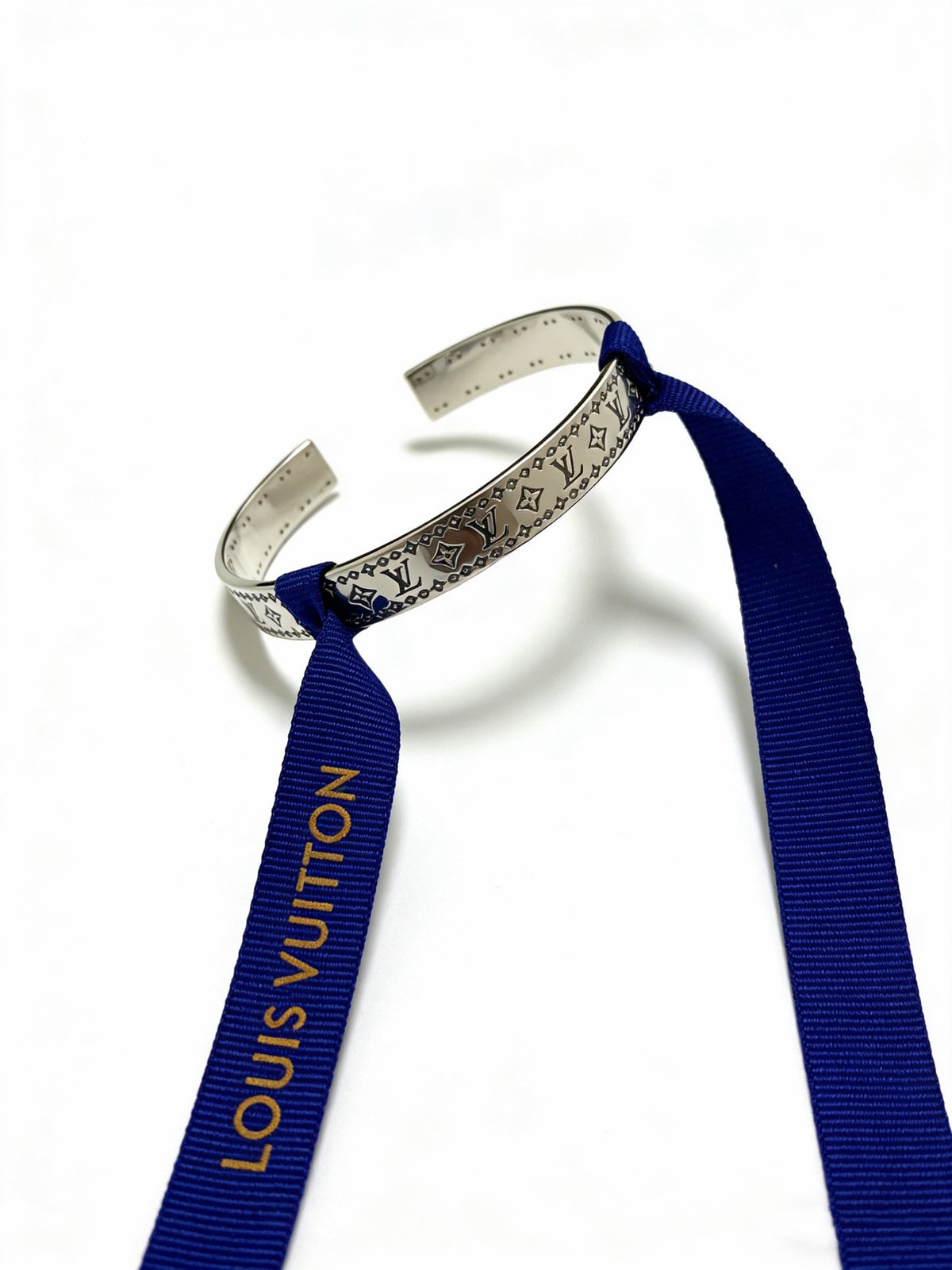 antique chain Bangle for men - alternate angle view 4