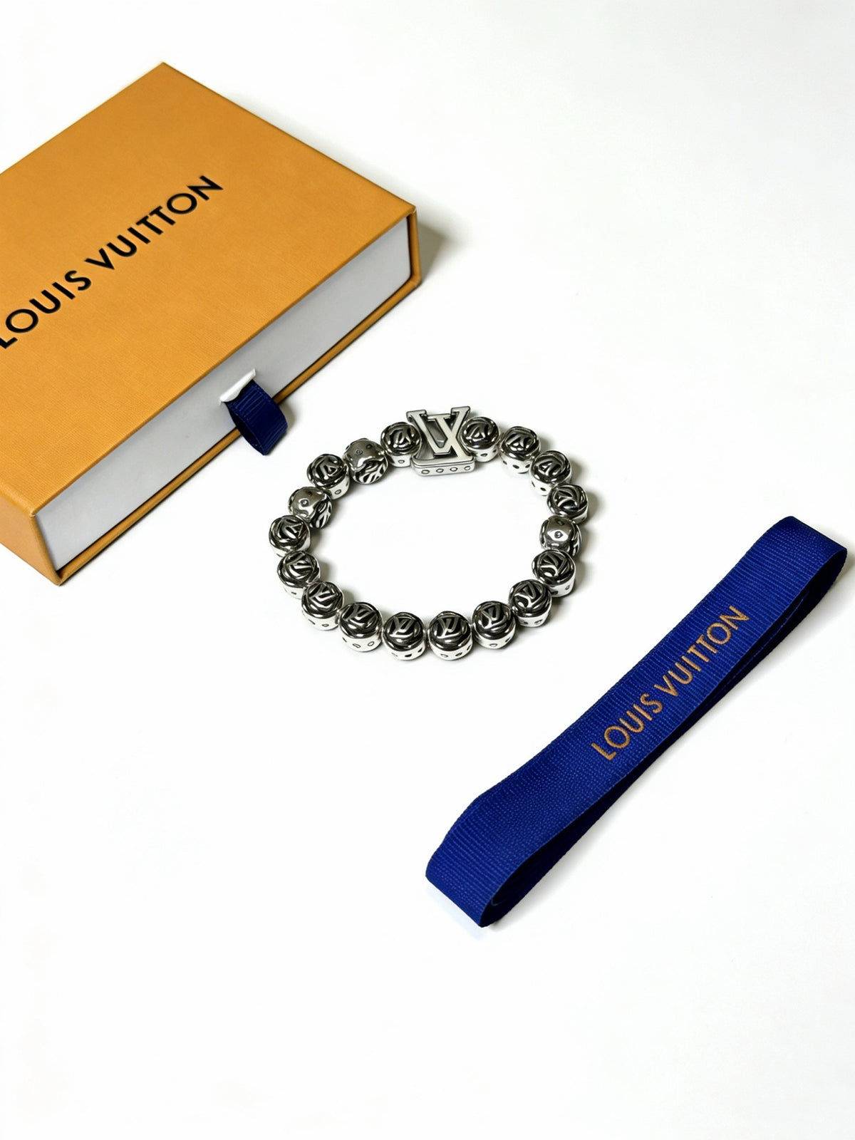 antique chain Bracelet for men - alternate angle view 7