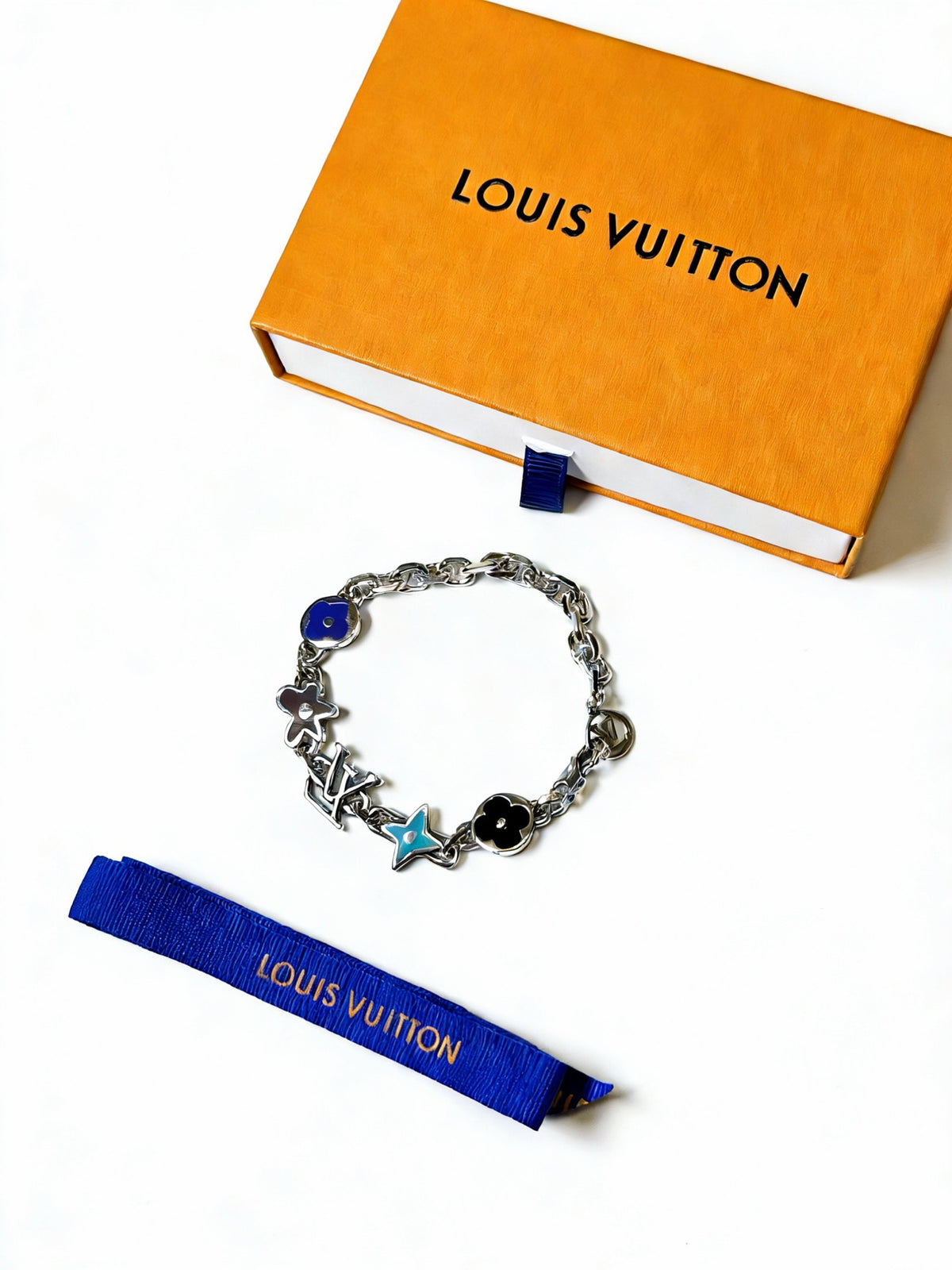 antique chain Bracelet for men - alternate angle view 6