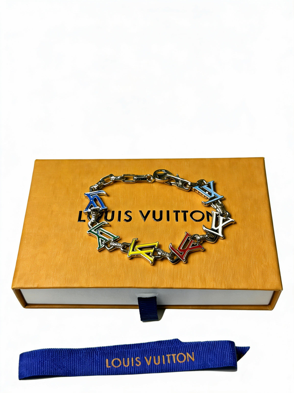 antique chain Bracelet for men - alternate angle view 7