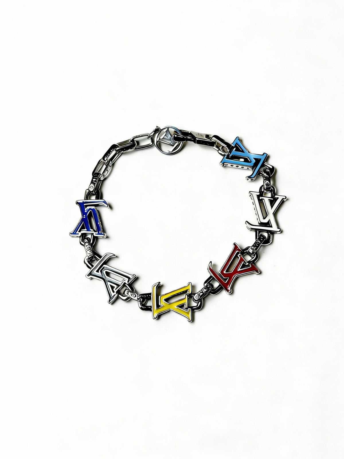 antique chain Bracelet for men - product detail view