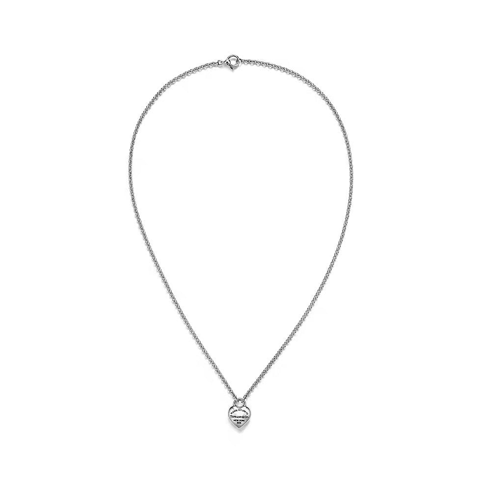 silver punk Necklace for men - alternate angle view 3