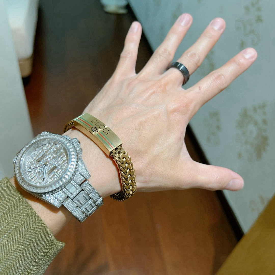 delicate Bracelet for men - alternate angle view 3