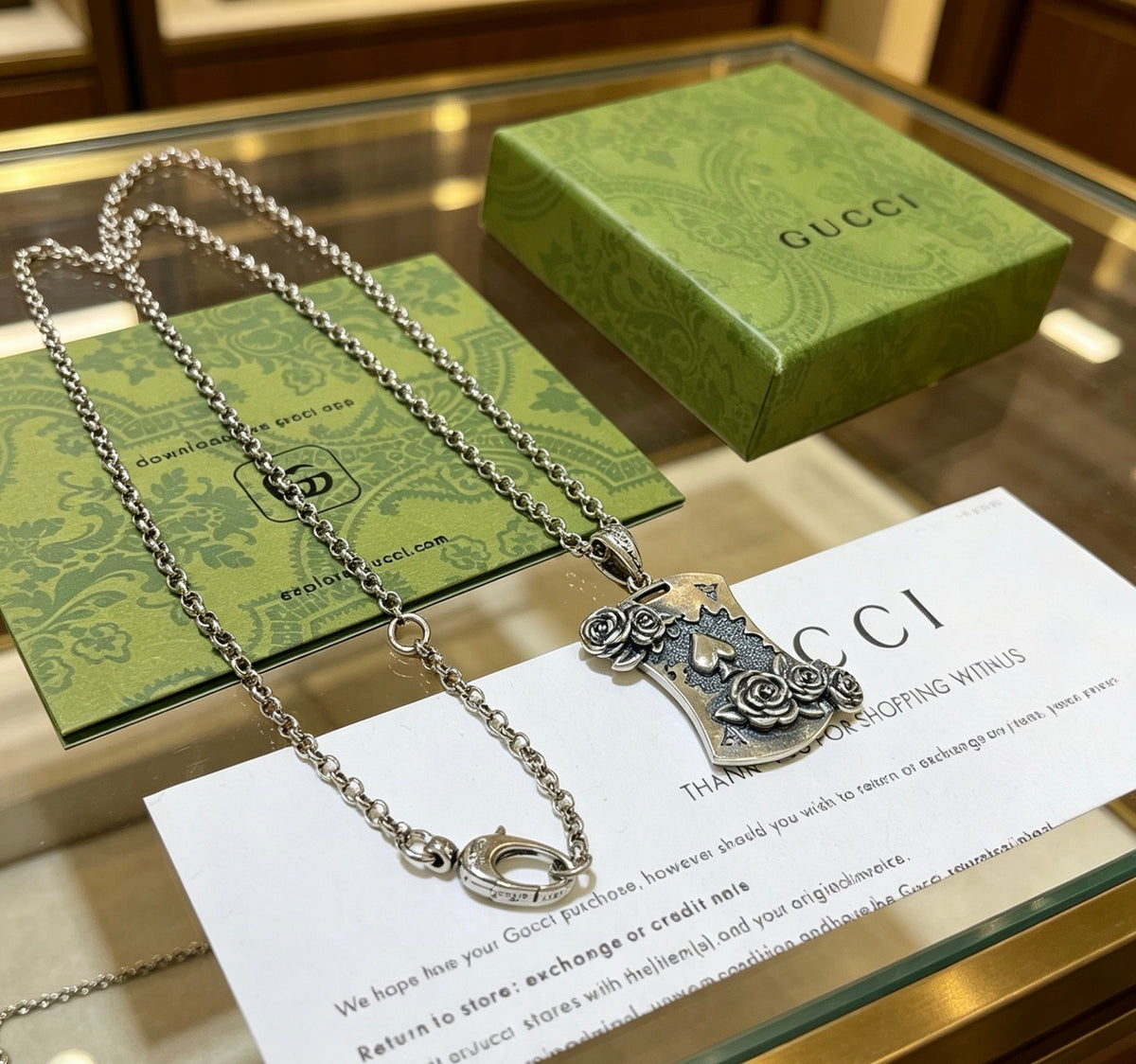 double g Necklace for women - alternate angle view 7