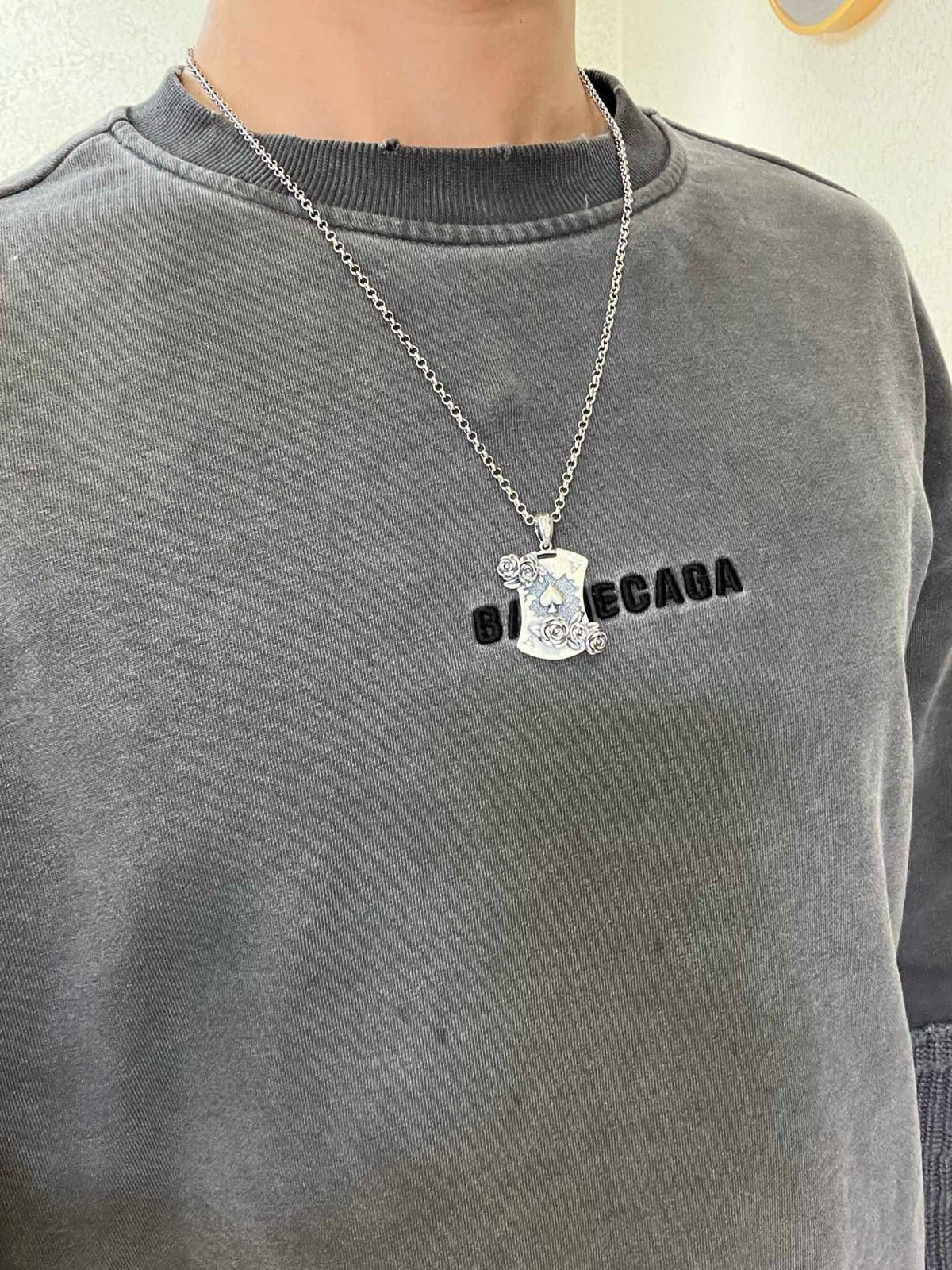 double g Necklace for women - alternate angle view 3