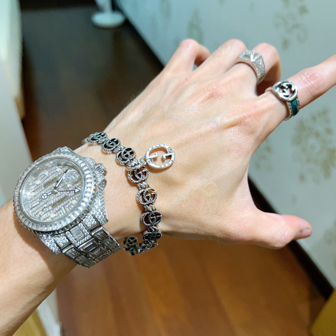 delicate Bracelet for men - alternate angle view 9
