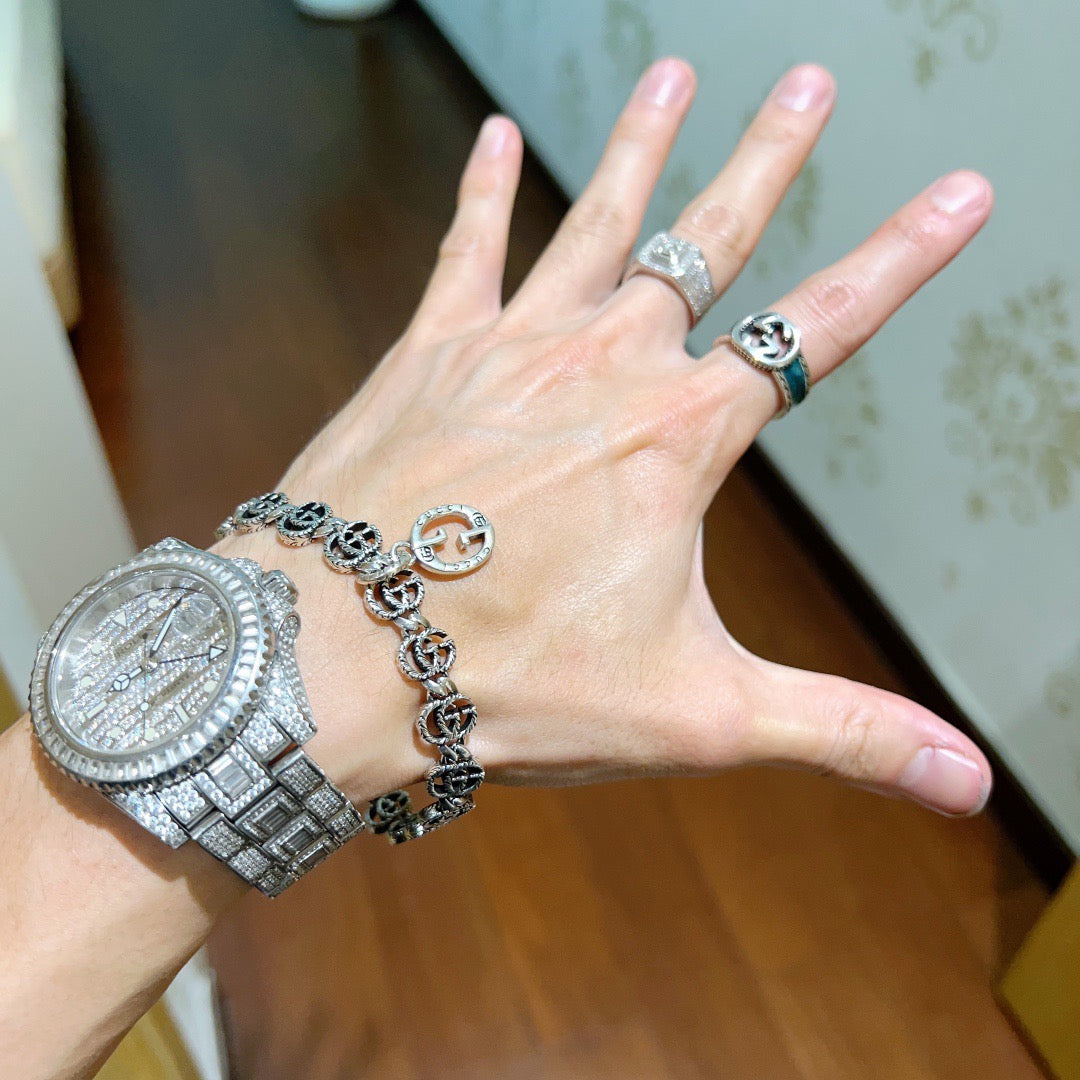 delicate Bracelet for men - alternate angle view 3