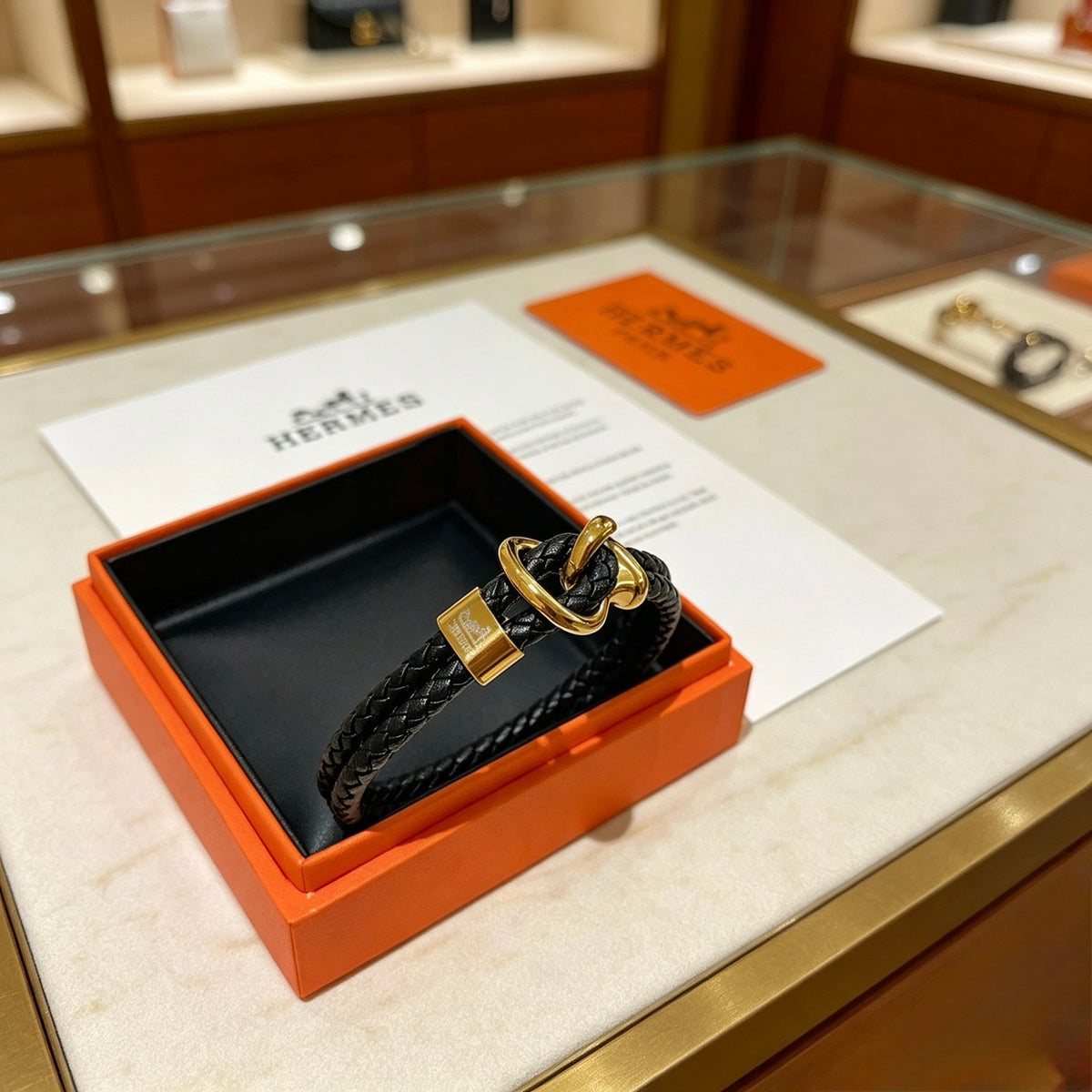 antique leather Bracelet for women - alternate angle view 6