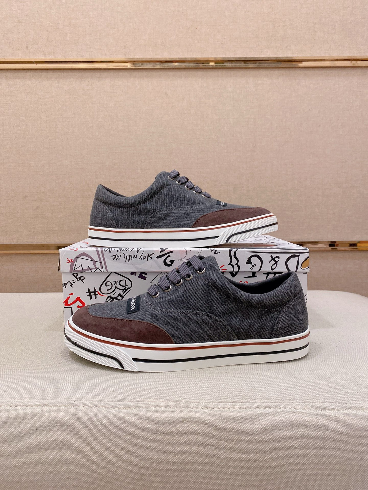 Dolce & Gabbana DG Men's Fashion Athletic Casual Sneakers