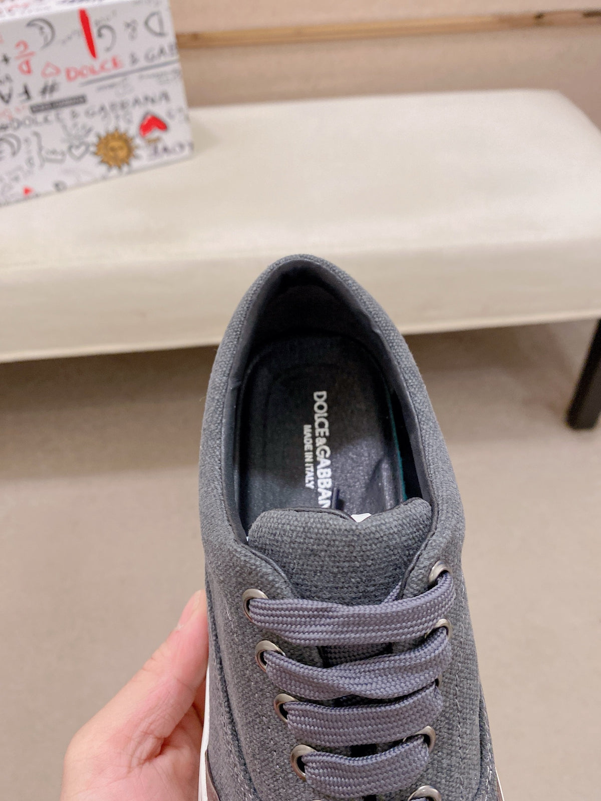 Dolce & Gabbana DG Men's Fashion Athletic Casual Sneakers
