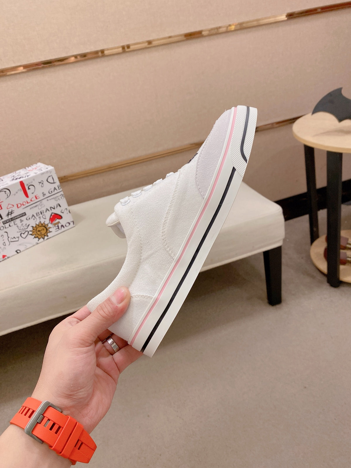 Dolce & Gabbana DG Men's Fashion Athletic Casual Sneakers