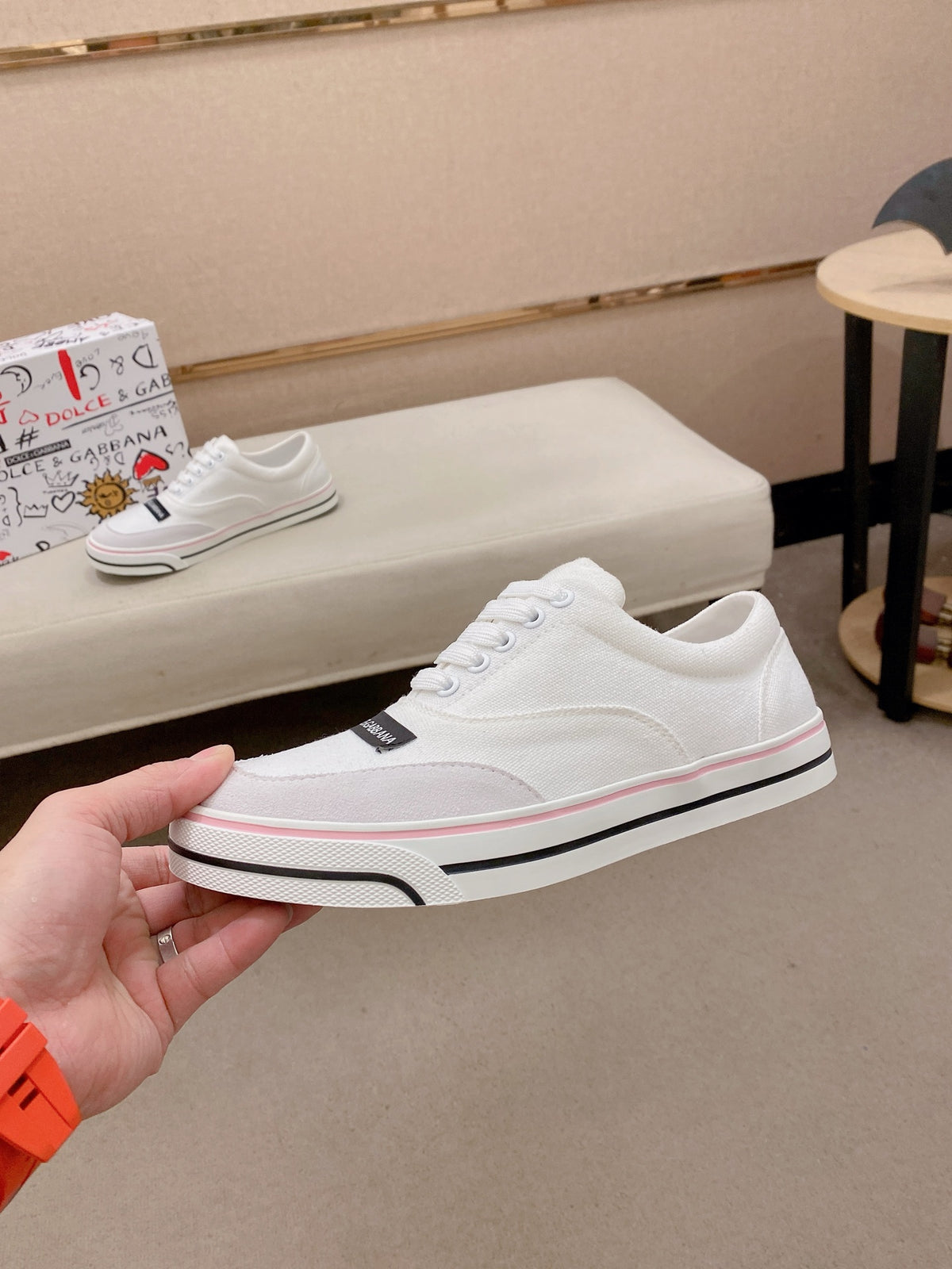 Dolce & Gabbana DG Men's Fashion Athletic Casual Sneakers