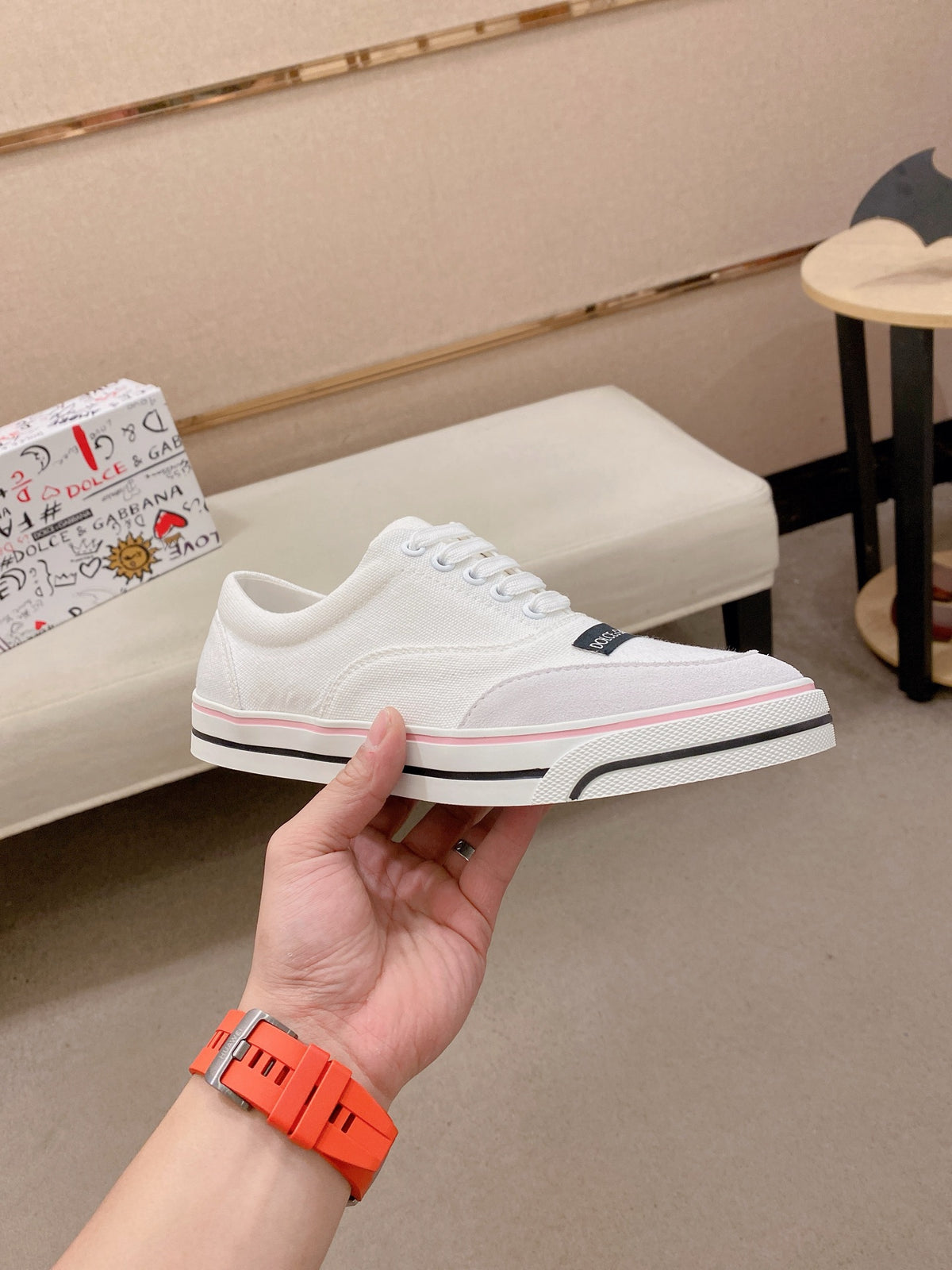 Dolce & Gabbana DG Men's Fashion Athletic Casual Sneakers