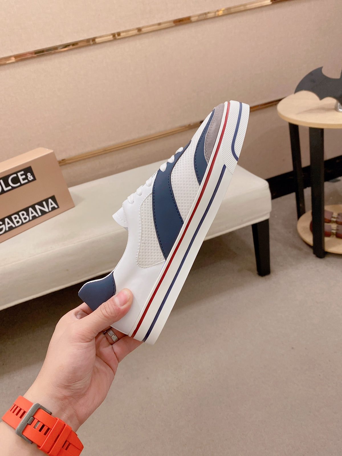 Dolce & Gabbana DG Men's Fashion Athletic Casual Sneakers