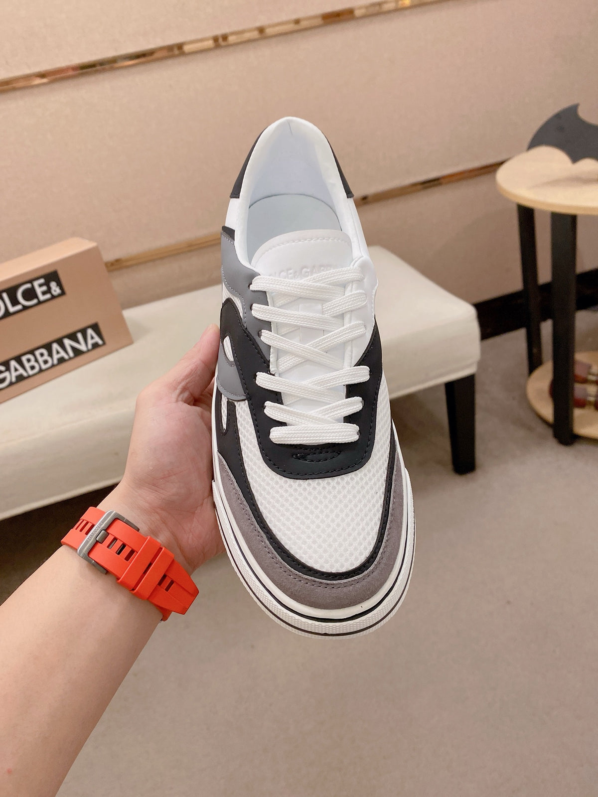 Dolce & Gabbana DG Men's Fashion Athletic Casual Sneakers