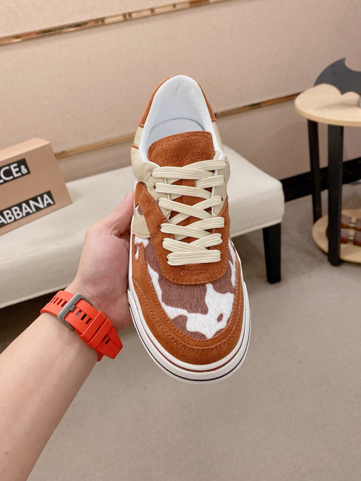 Dolce & Gabbana DG Men's Fashion Athletic Casual Sneakers