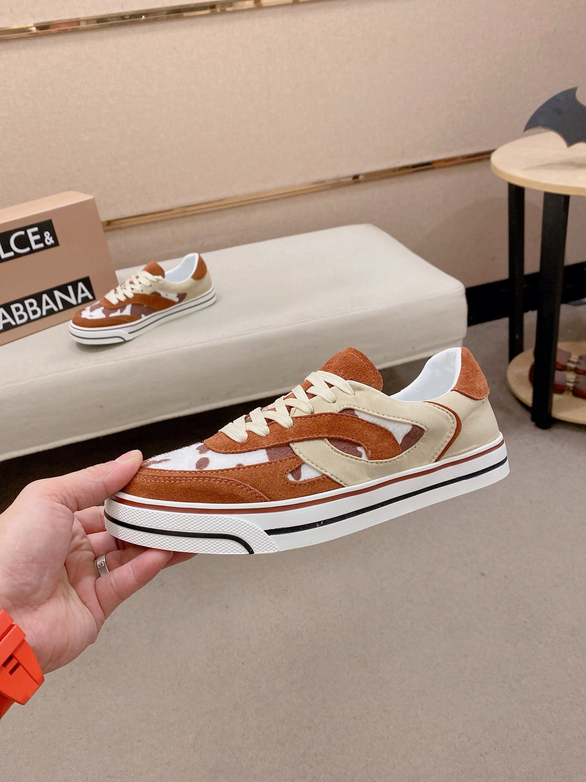 Dolce & Gabbana DG Men's Fashion Athletic Casual Sneakers