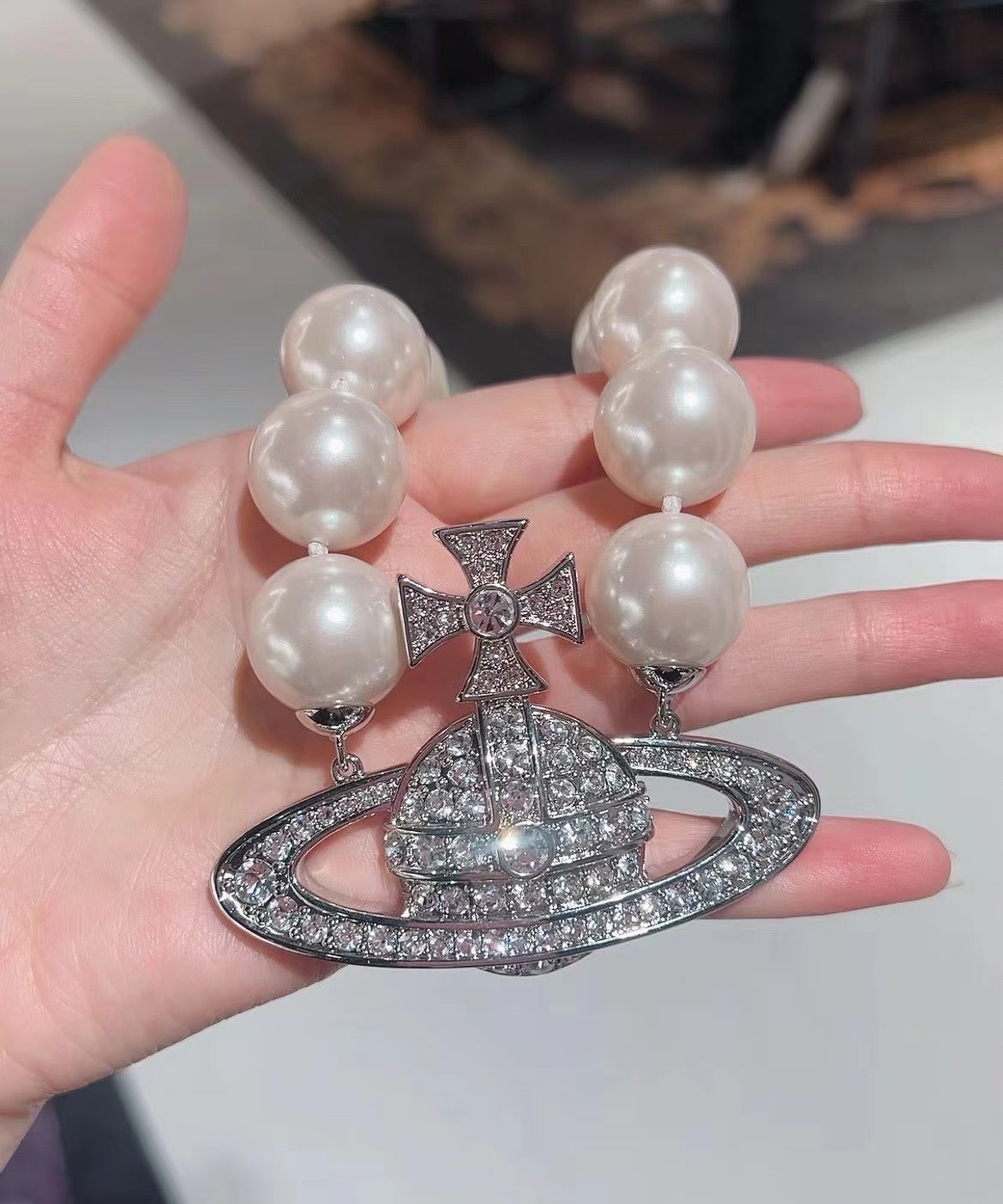 pink punk fashion accessory for women - alternate angle view 4