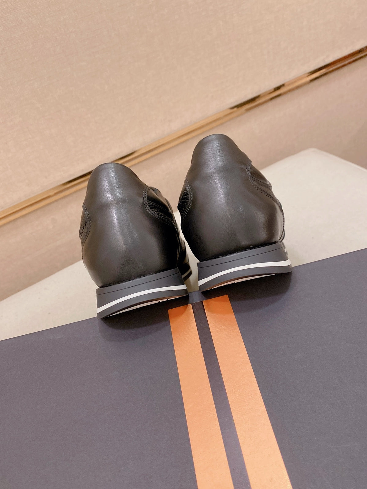 Ermenegildo Zegna Men's Calfskin Casual Shoes