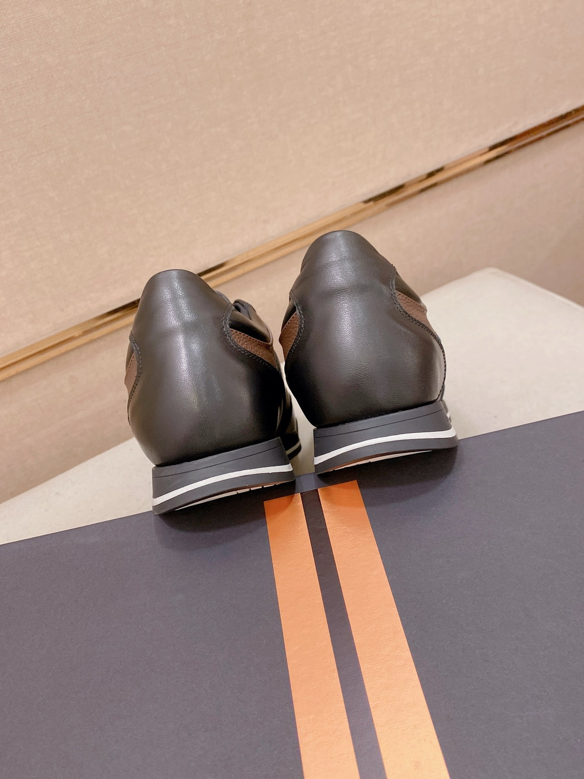 Ermenegildo Zegna Men's Calfskin Casual Shoes