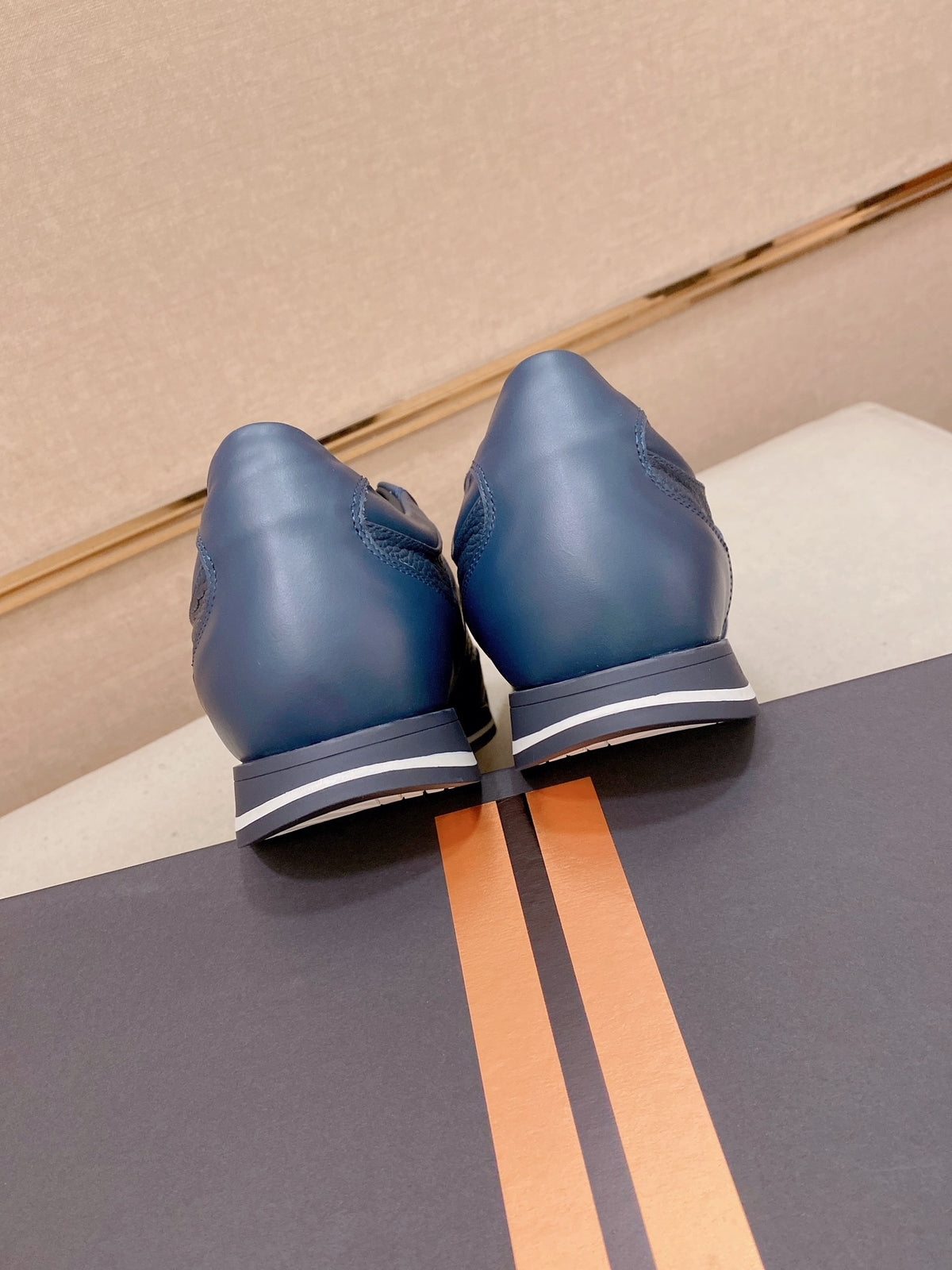 Ermenegildo Zegna Men's Calfskin Casual Shoes