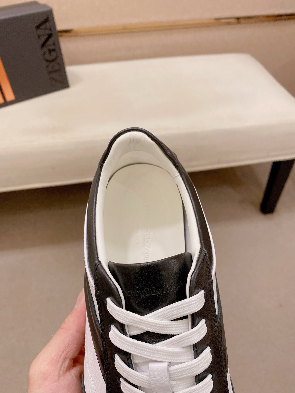 Ermenegildo Zegna Men's Calfskin Casual Shoes