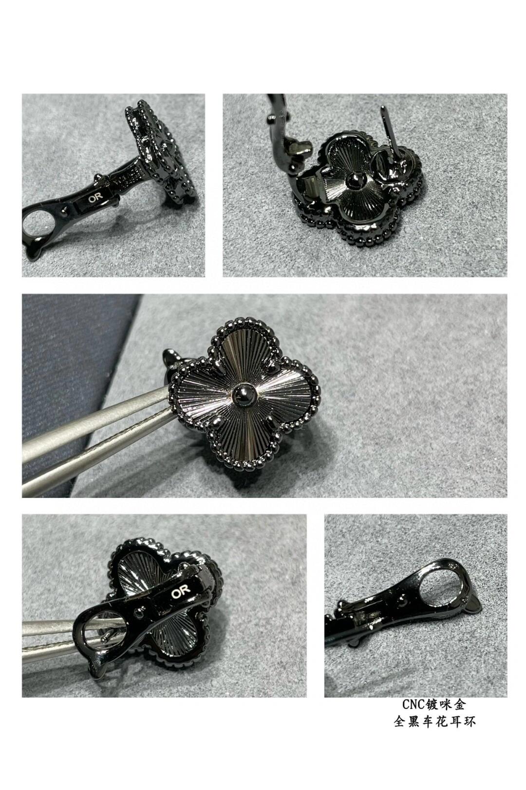 iridescent clover fashion accessory for women - alternate angle view 6