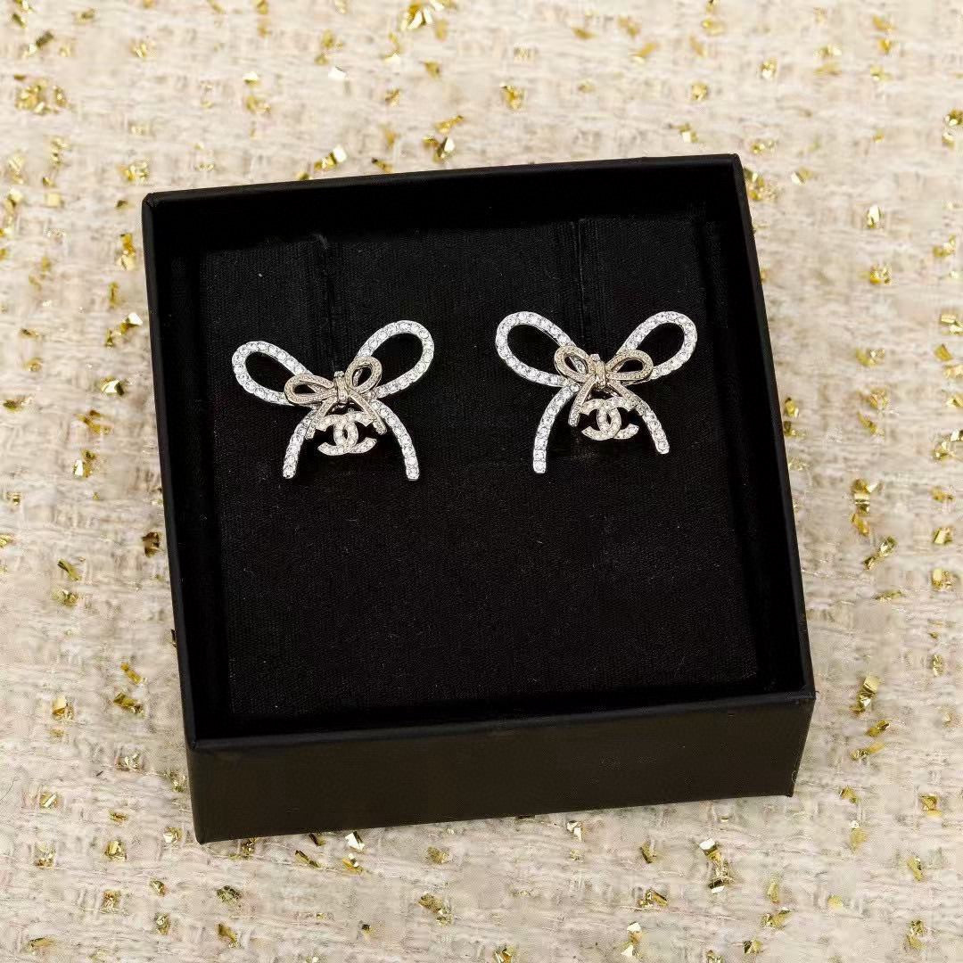 butterfly Drop Earrings for women - alternate angle view 4