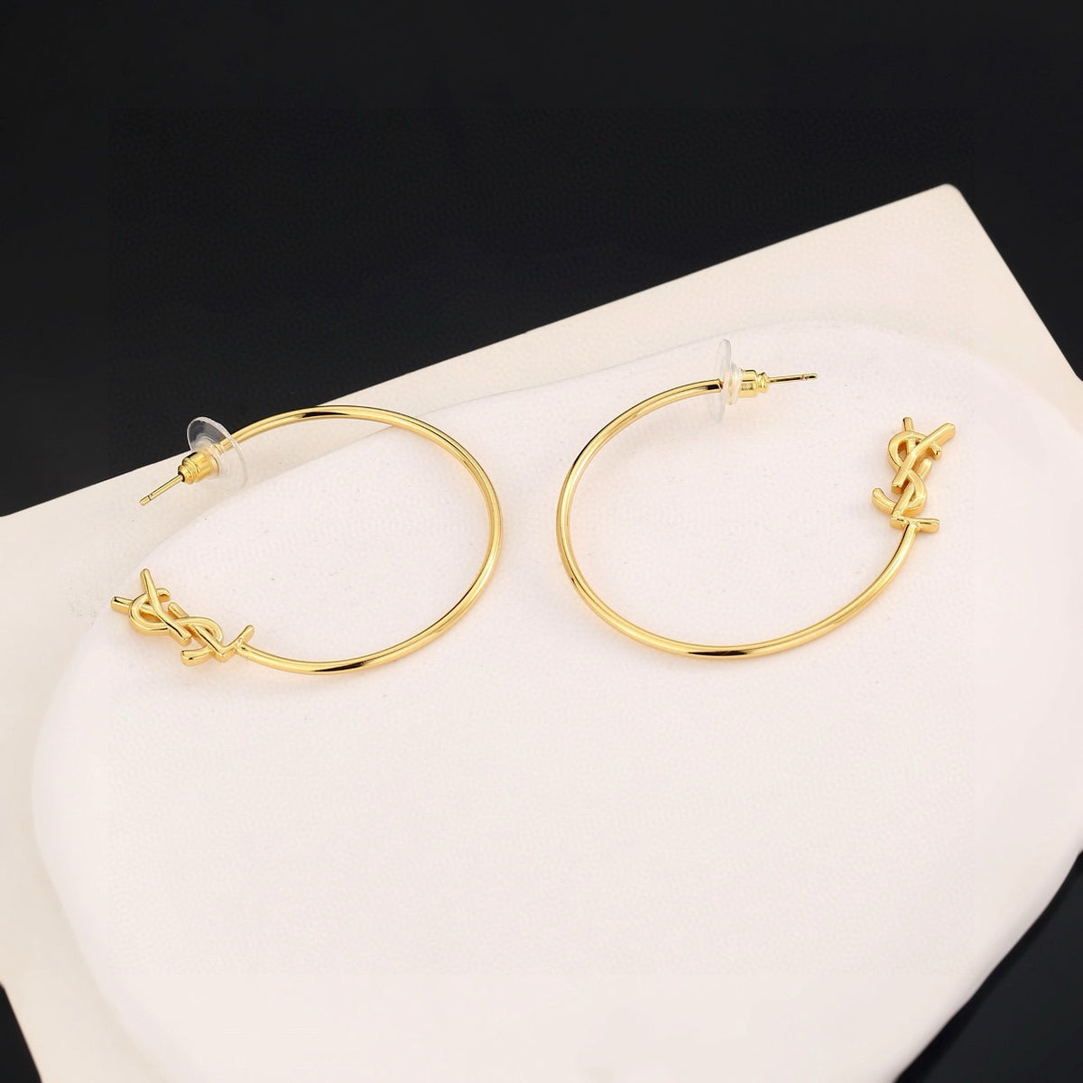 luxury Stud Earrings for women - alternate angle view 5