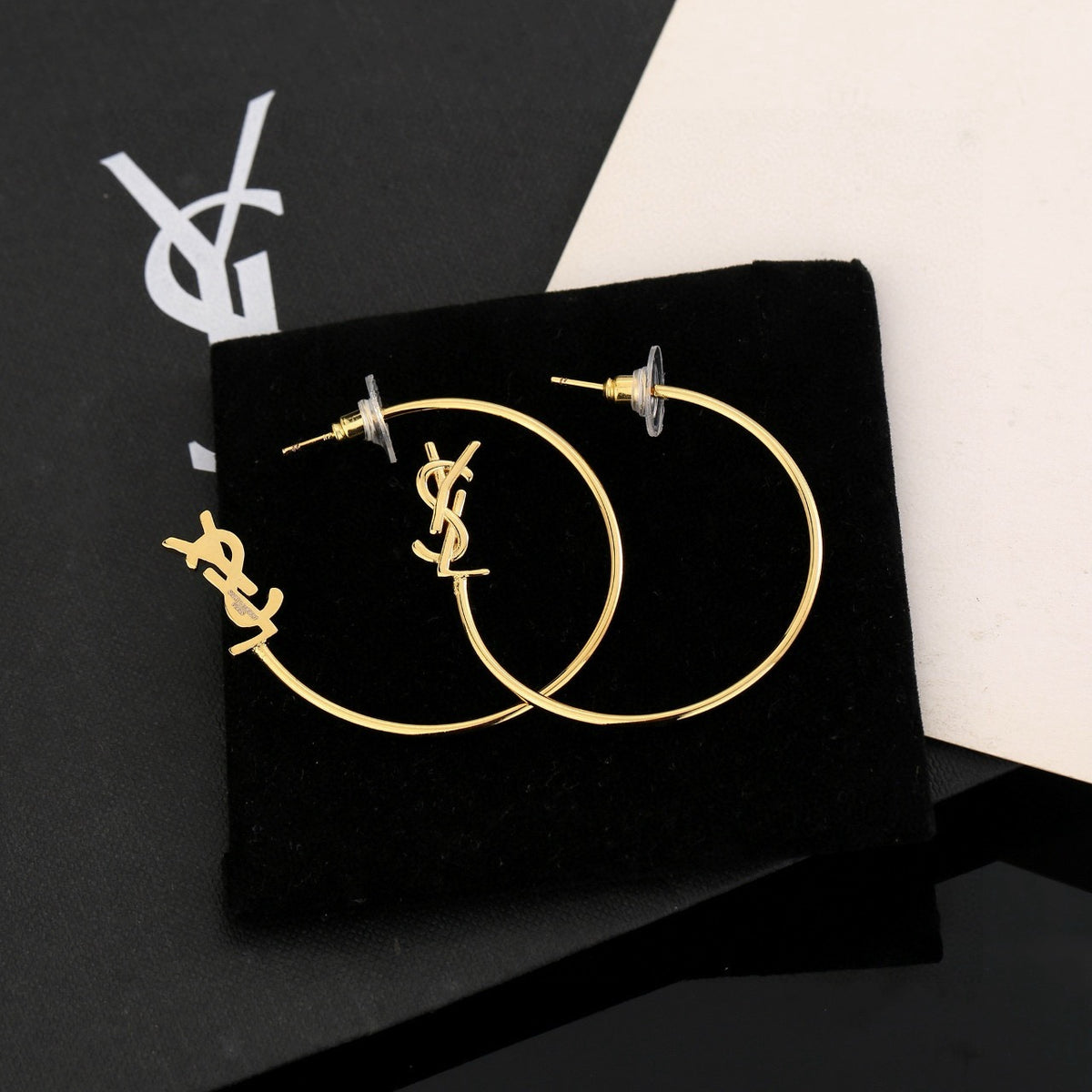 luxury Stud Earrings for women - product detail view