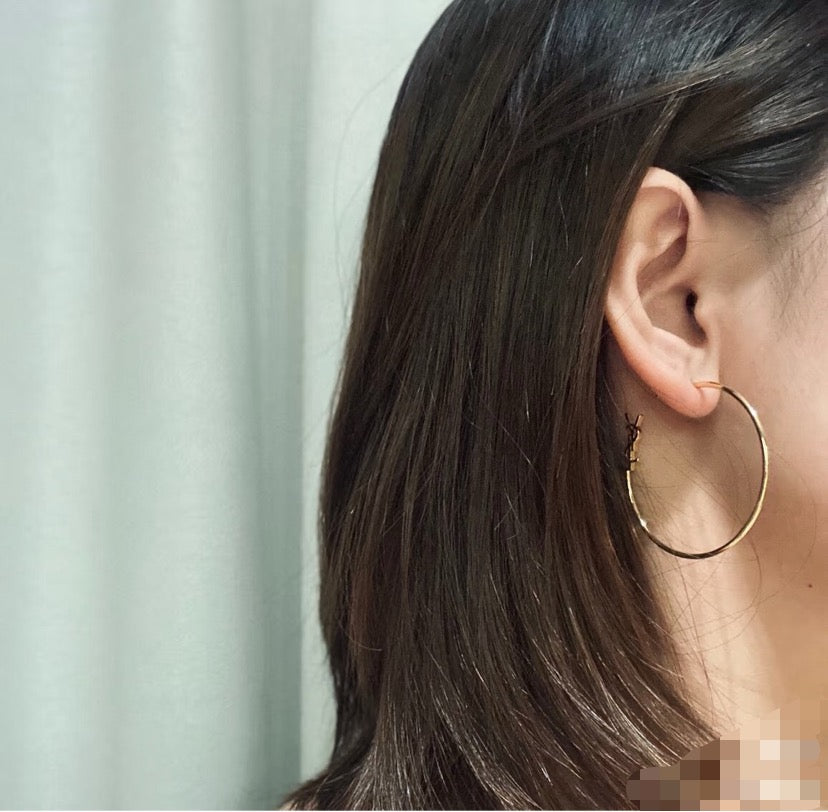 luxury Stud Earrings for women - alternate angle view 3
