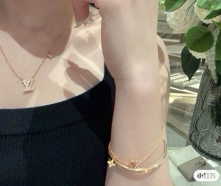 letter Bracelet for women - alternate angle view 3