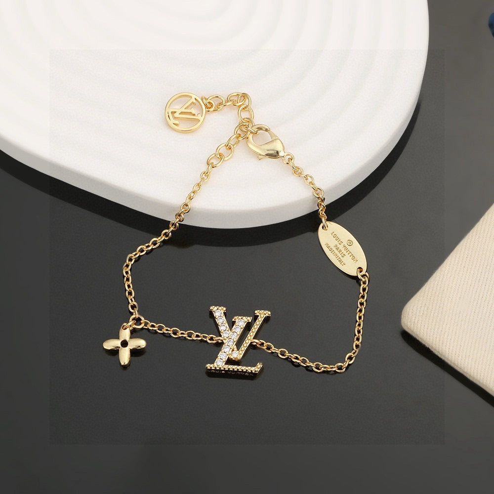 letter Bracelet for women - alternate angle view 4