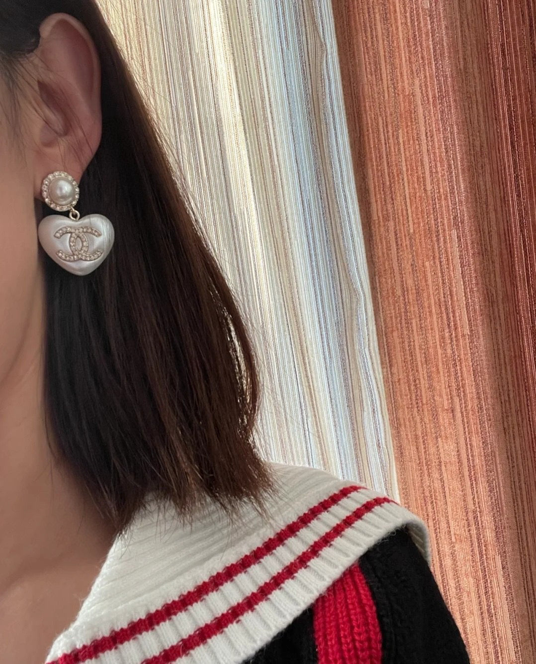 luxury Drop Earrings for women - alternate angle view 2