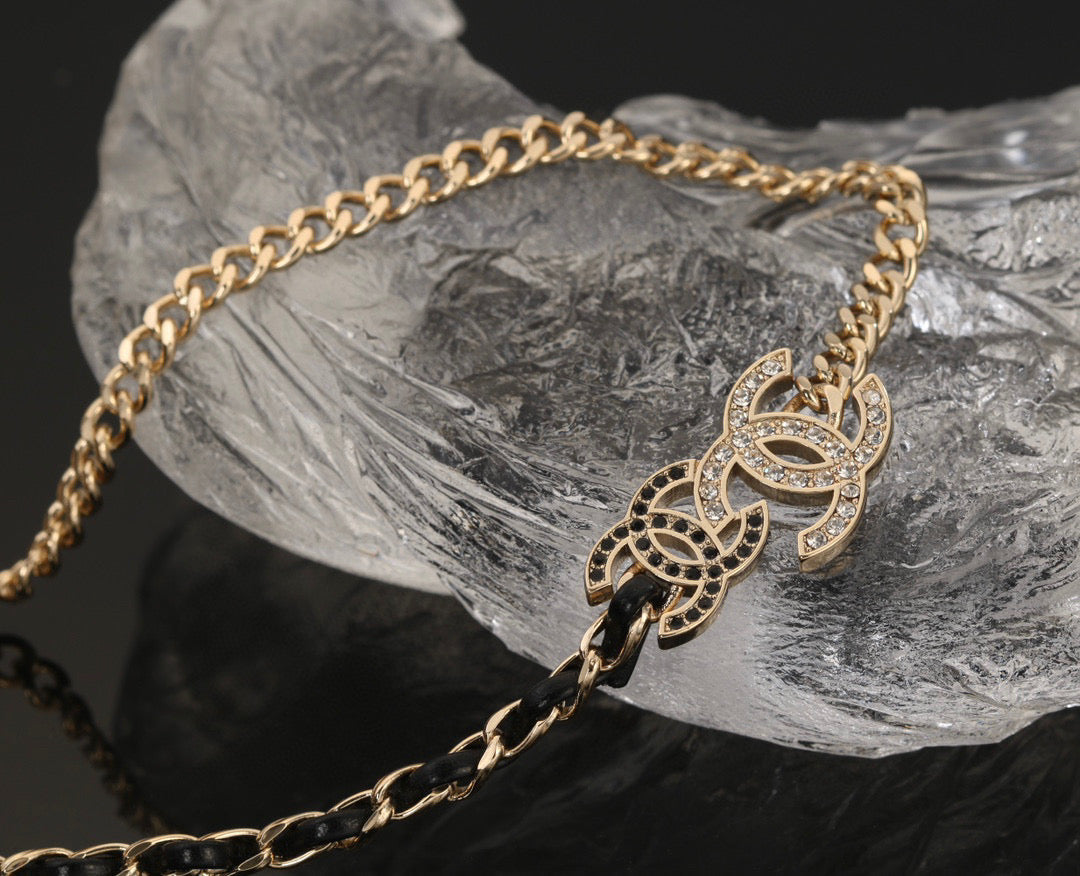 black brass dreamy Necklace for women - alternate angle view 6