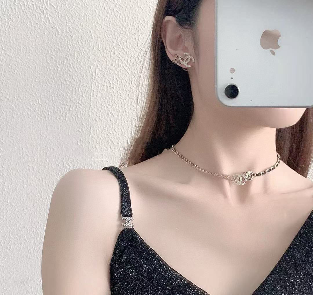 black brass dreamy Necklace for women - alternate angle view 9