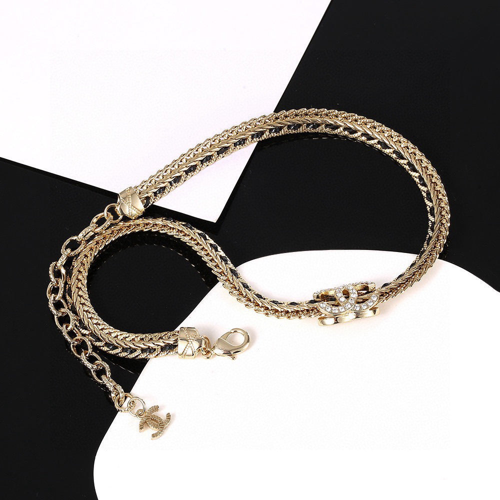 yellow brass dreamy Belt for men and women - alternate angle view 5