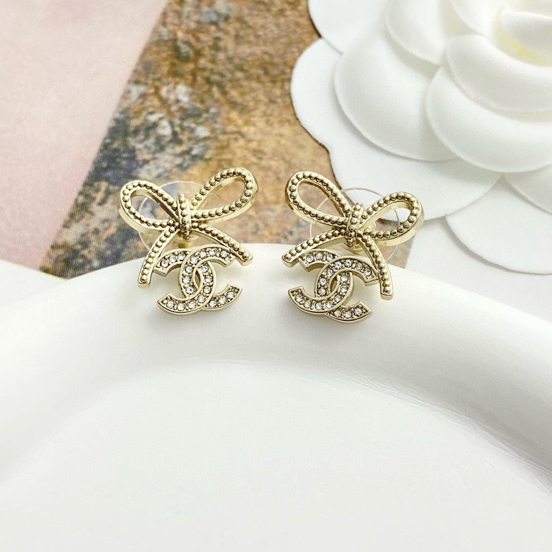butterfly Drop Earrings for women - alternate angle view 6