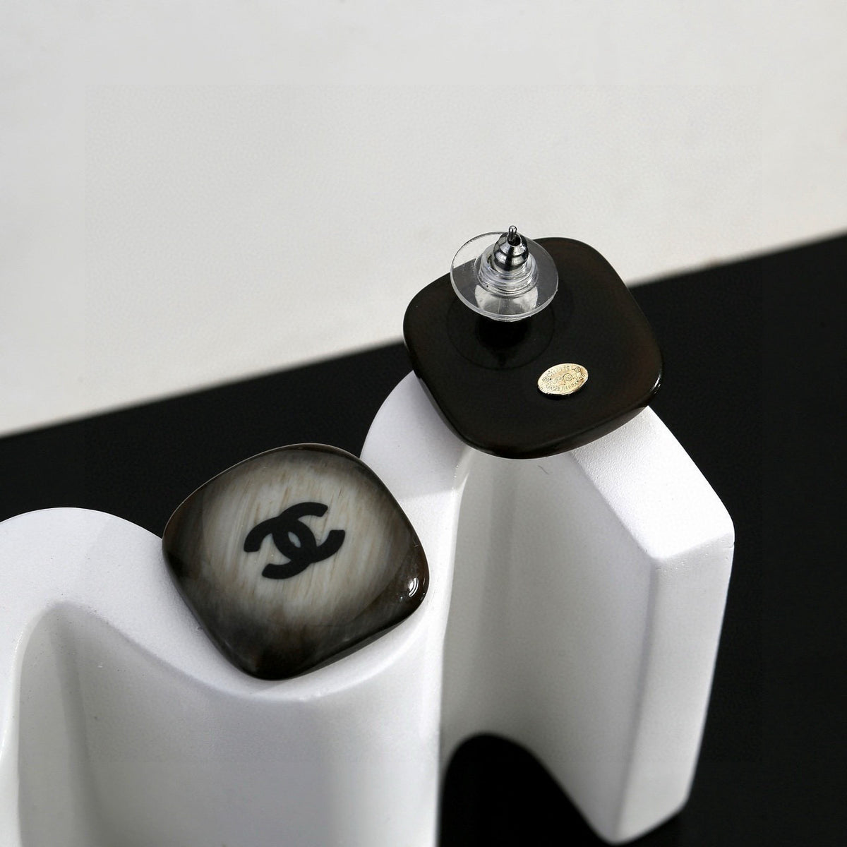 acrylic luxury Drop Earrings for women - alternate angle view 5