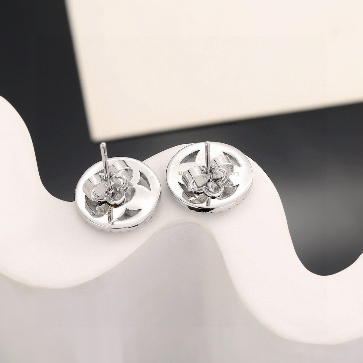 elegant Stud Earrings for women - alternate angle view 4