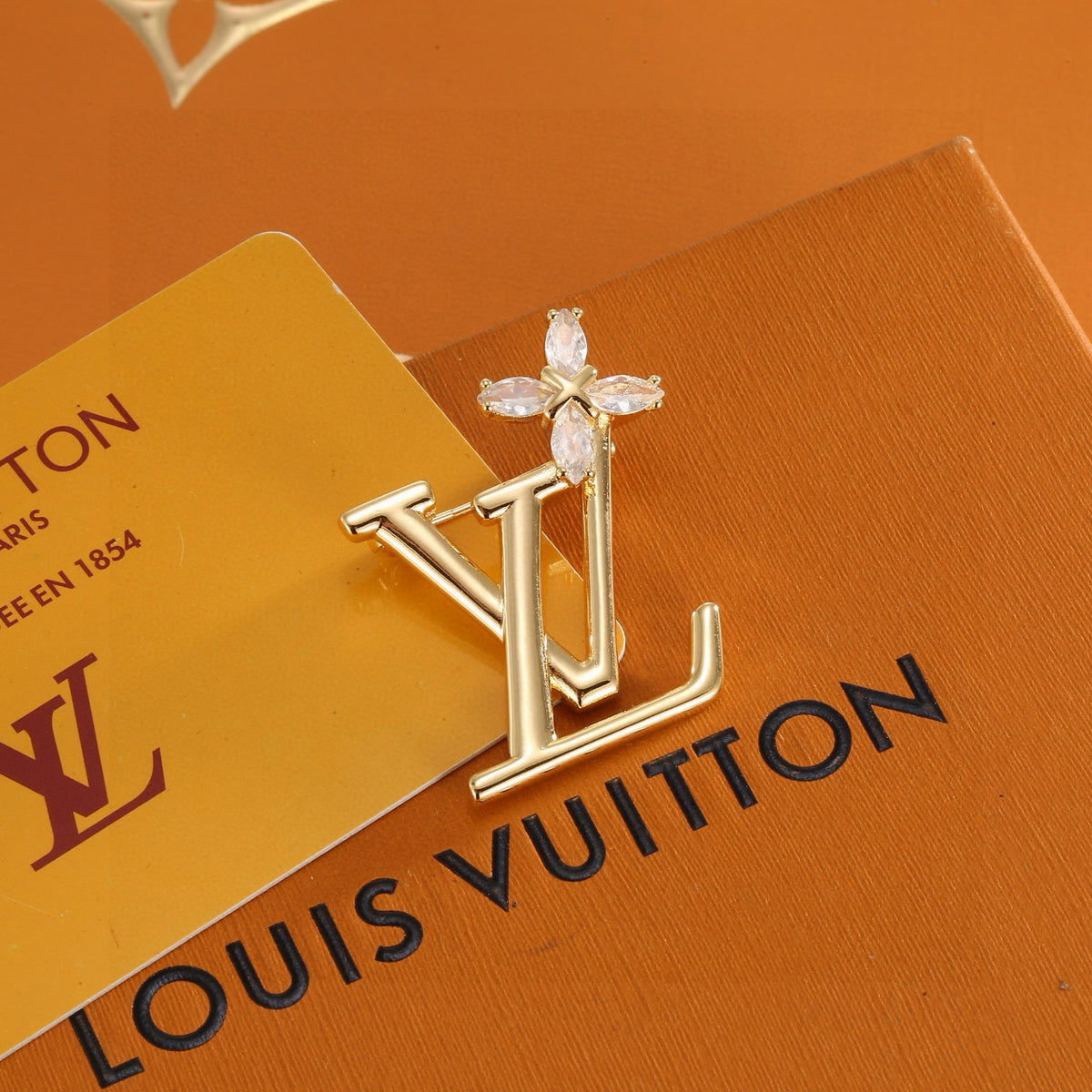 letter Brooch for women - product detail view