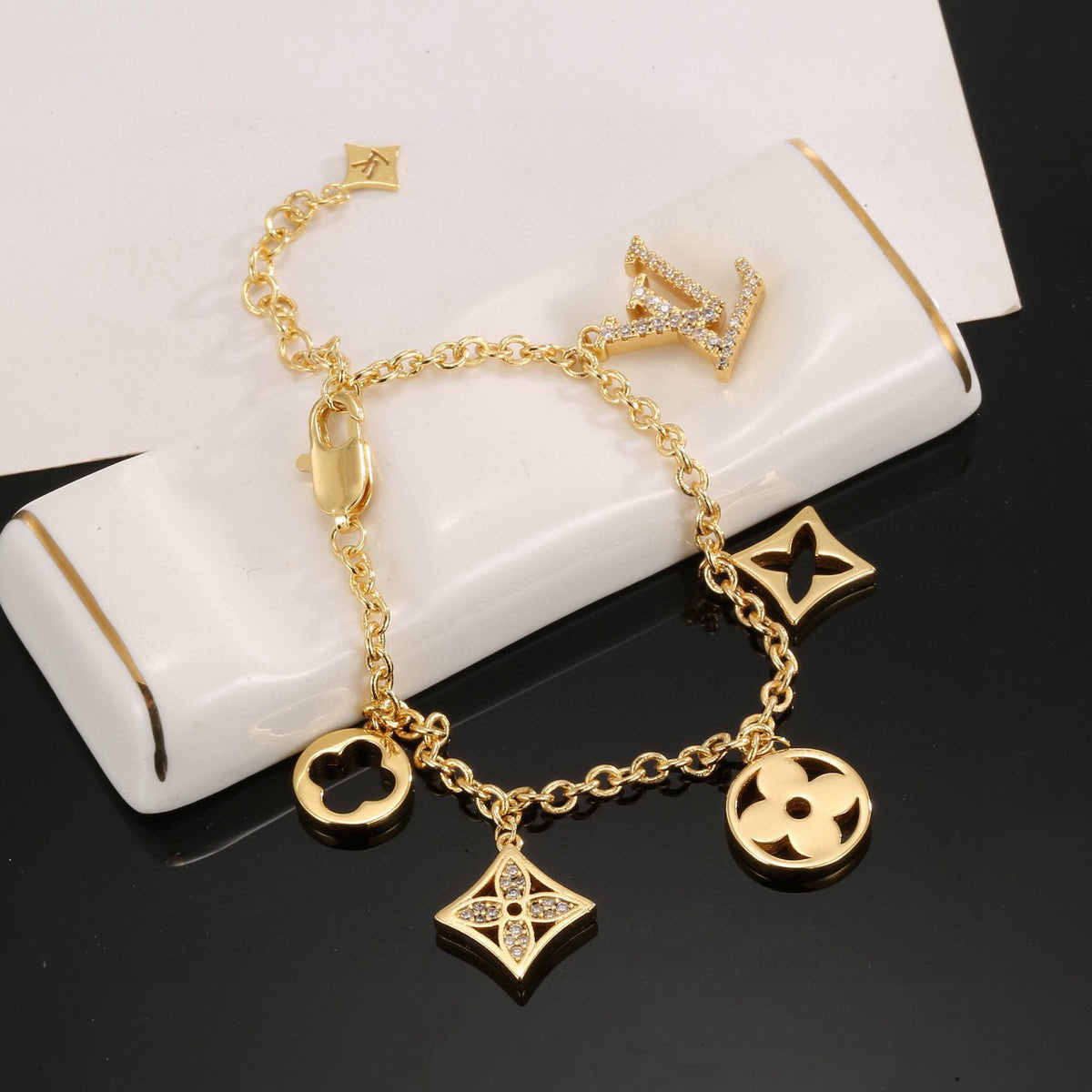 letter Bracelet for women - alternate angle view 3