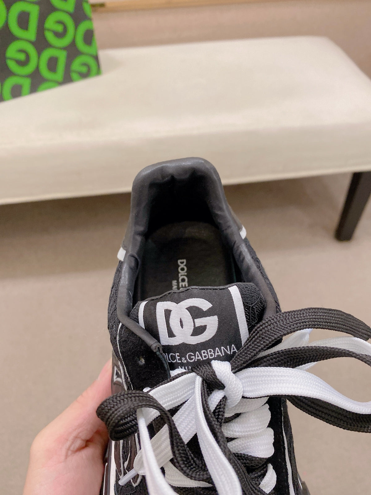 Dolce & Gabbana DG Couple's Athletic Casual Sneakers