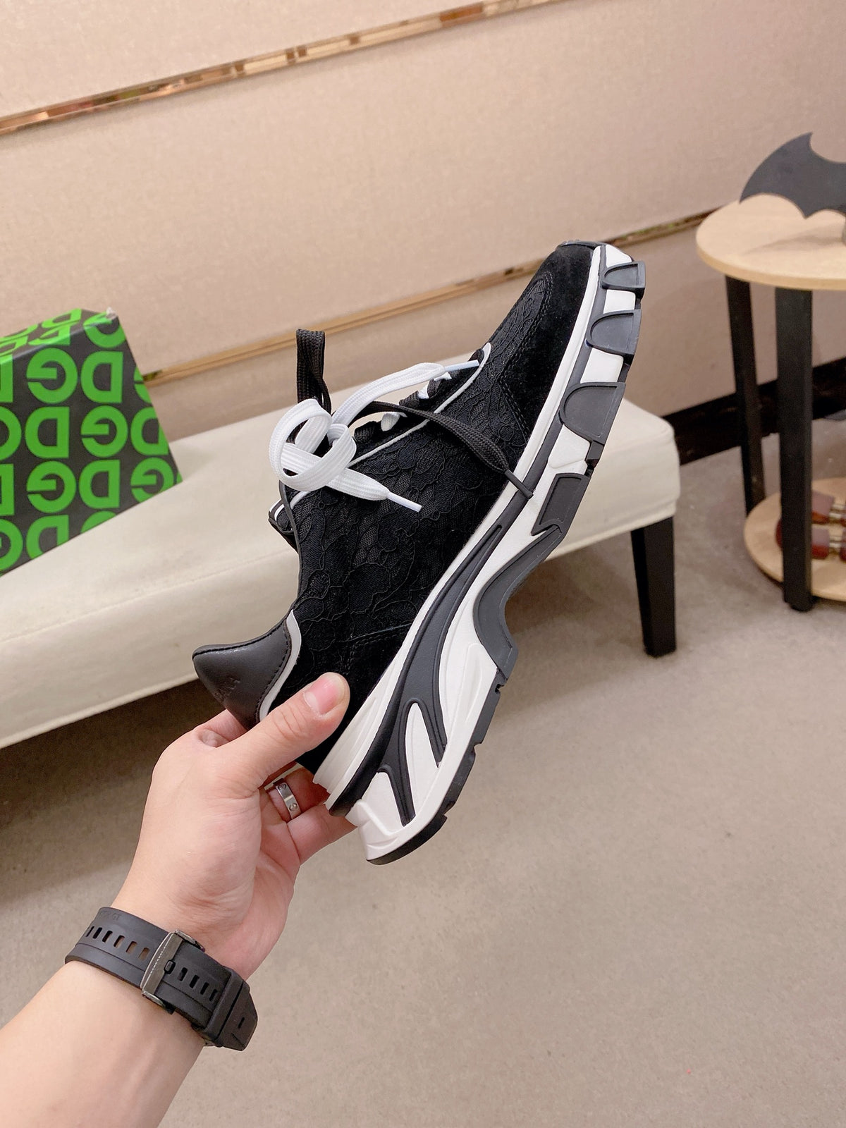 Dolce & Gabbana DG Couple's Athletic Casual Sneakers