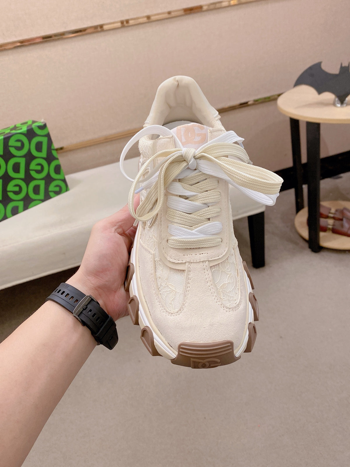 Dolce & Gabbana DG Couple's Athletic Casual Sneakers
