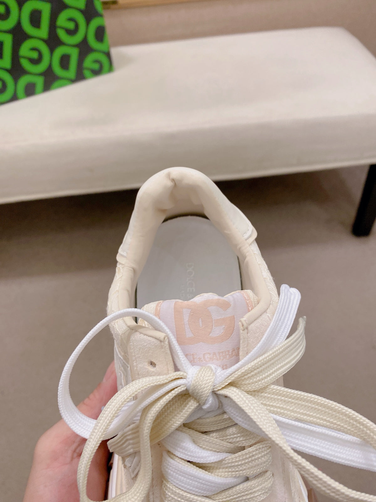 Dolce & Gabbana DG Couple's Athletic Casual Sneakers